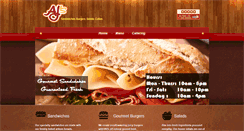 Desktop Screenshot of ajs-sandwiches.com
